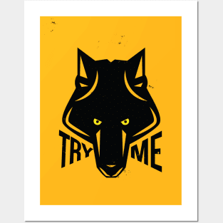 Try Me Posters and Art